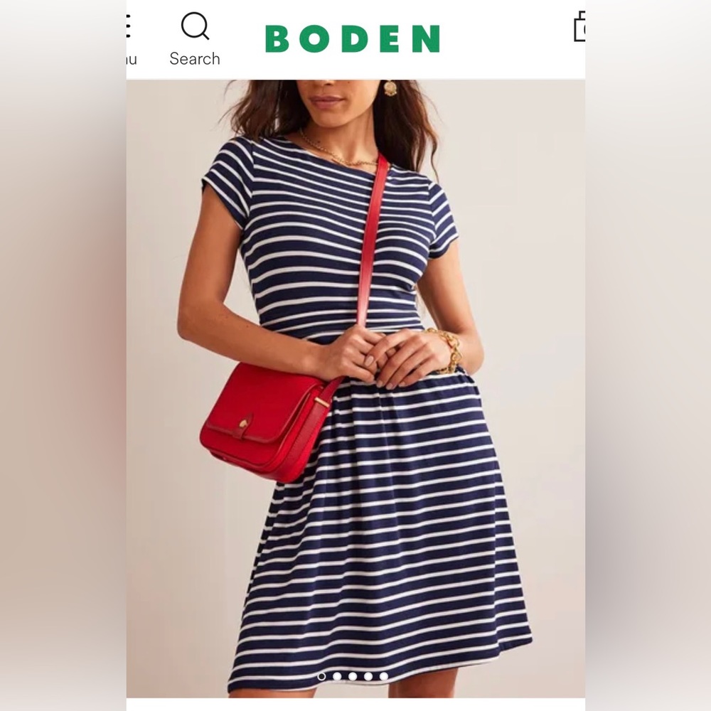 BODEN Amelie Jersey dress 👗 size US 4 petite